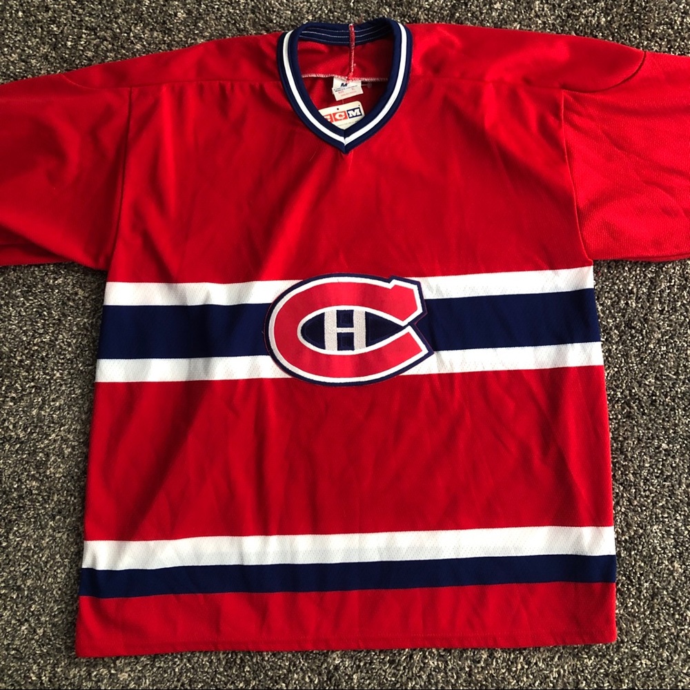 Vintage CCM Montreal Canadiens NHL Jersey